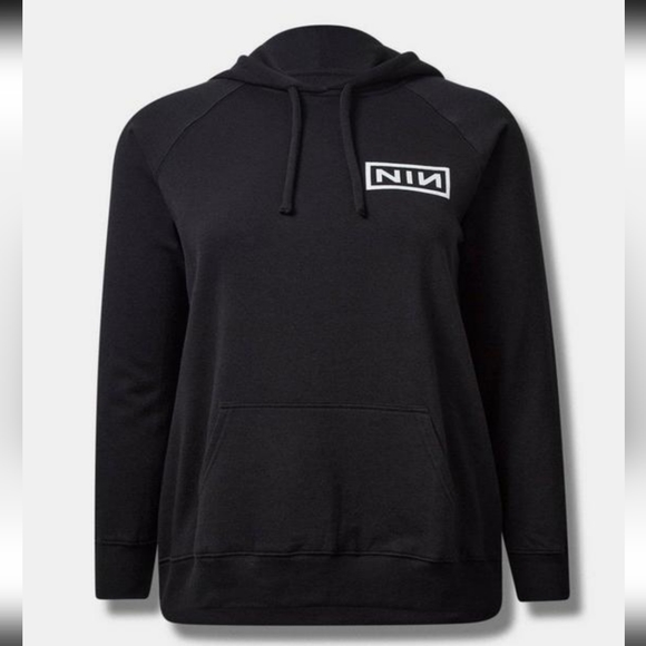 Last One! NIN Nine Inch Nails Torrid Black Hoodie - Picture 3 of 7